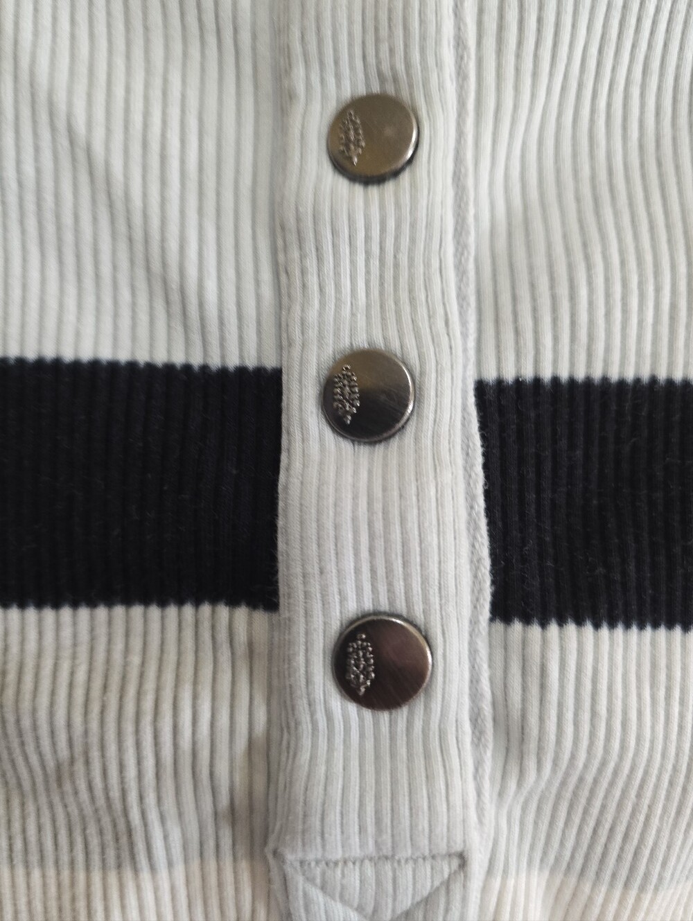 Free People Movement Rally Colorblock Layer Pullover Top Small Ribbed Henley - Picture 4 of 7